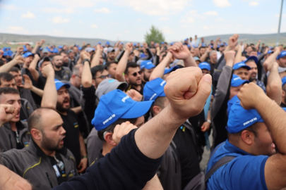 SUMITOMO RUBBER AKO LASTİK FABRİKASI'NDA GREV BAŞLADI