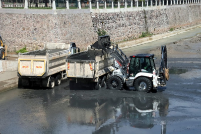 TATLIÇAY'DA TEMİZLİK ÇALIŞMALARI BAŞLADI