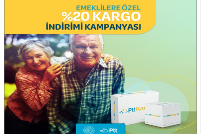 PTT’DEN EMEKLİLERE YÜZDE 20 İNDİRİM