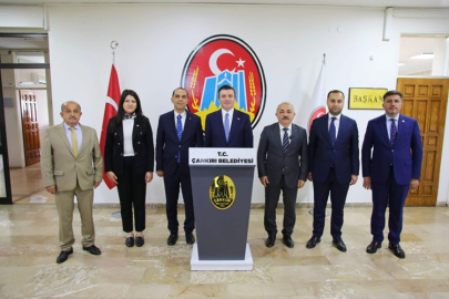 BAKAN YARDIMCISI KIRAN ÇANKIRI BELEDİYESİ'Nİ ZİYARET ETTİ