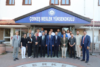 ÇERKEŞ MESLEK YÜKSEK OKULU'NUN TEMELİ ATILDI