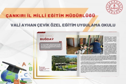 ÖZEL EĞİTİM UYGULAMA OKULU PROJESİ MAARİFİN YÜZ AKI DERGİSİNDE YER ALDI