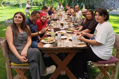 ÇANKIRI TRSM SAKİNLERİ OMAR ÇAVUŞ ÇİFTLİĞİ'NDE DOYASIYA EĞLENDİ