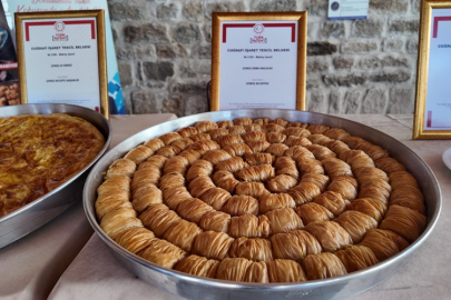 ÇERKEŞ’İN COĞRAFİ İŞARETLİ “SIRMA BAKLAVASI” TV8 EKRANLARINDA