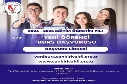 ÇANKIRI VAKFI BURS BAŞVURULARI İÇİN BUGÜN SON GÜN