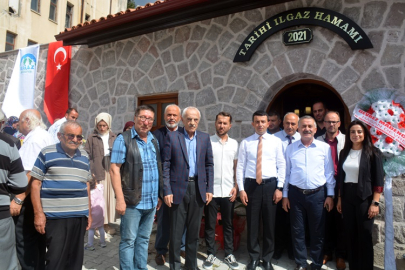 TARİHİ HAMAM ILGAZ'DA FAALİYETE GEÇTİ
