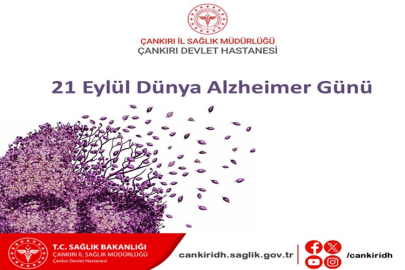 21 EYLÜL DÜNYA ALZHEIMER GÜNÜ