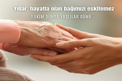 1 EKİM DÜNYA YAŞLILAR GÜNÜ KUTLANDI