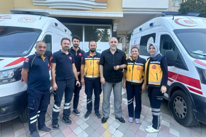 İL SAĞLIK MÜDÜRÜ SARIKAYA ACİL SAĞLIK HİZMETLERİ ÇALIŞANLARINI ZİYARET ETTİ