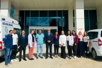 İL SAĞLIK MÜDÜRÜ SARIKAYA ÇERKEŞ'TE İNCELEMELERDE BULUNDU