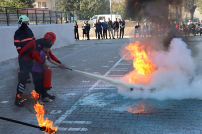 ÇANKIRI'DA AFET RİSKLERİNİN AZALTILMASINA YÖNELİK TATBİKAT YAPILDI
