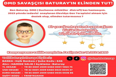 ÇANKIRI DMD HASTASI BATURAY İÇİN SEFERBER OLDU