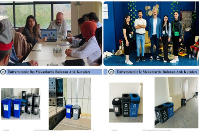 ÇANKIRI KARATEKİN ÜNİVERSİTESİ'NDEN "SIFIR ATIK" HAREKETİ