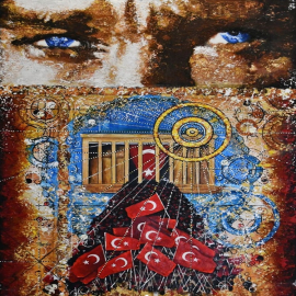 RESSAM AYŞEN CAN MAVİYİ SEYİRLE BULUŞTURDU