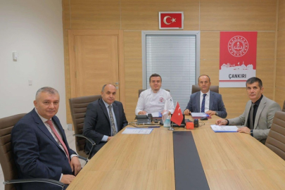 İL MİLLİ EĞİTİM MÜDÜRLÜĞÜ İLE ÇANKIRI PROFESYONEL AŞÇILAR DERNEĞİ ARASINDA İŞBİRLİĞİ PROTOKOLÜ