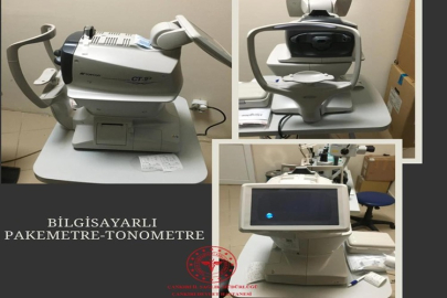 GÖZ SAĞLIĞINDA YENİ TEKNOLOJİ: "BİLGİSAYARLI PAKİMETRE-TONOMETRE CİHAZI"