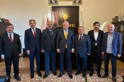 ÇANKIRI KONFEDERASYONU ANKARA'DA BİR DİZİ ZİYARETLERDE BULUNDU