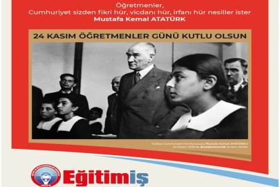 ÖĞRETMENLER, YENİ NESİL SİZİN ESERİNİZ OLACAKTIR