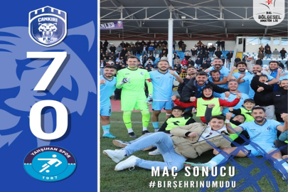 ÇANKIRI FK, YAHŞİHANSPORU GOL YAĞMURUNA TUTTU  SKOR: 7-0