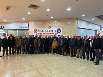 TÜRKAV VE TES ŞEHİT ÖĞRETMENLERİ ANDI