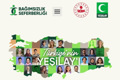 YEŞİLAY'DAN BAĞIMSIZLIK SEFERBERLİĞİ
