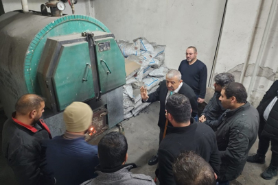 BAYRAMÖREN'DE KATI YAKIT KALORİFER ATEŞÇİSİ KURSU DÜZENLENDİ