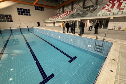 KORAY ERDOĞAN: "YARI OLİMPİK YÜZME HAVUZUNU TAMAMLADIK AÇIYORUZ"