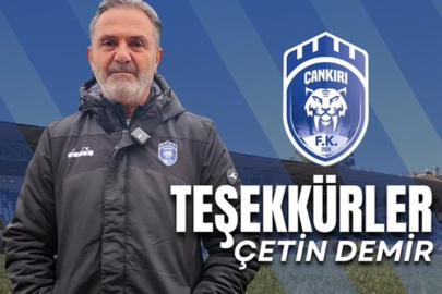 ÇANKIRI FK TEKNİK DİREKTÖRÜ ÇETİN DEMİR İSTİFA ETTİ