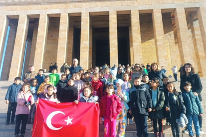 ATATÜRK İLKOKULU ÖĞRENCİLERİ ANKARA GEZİSİNDE