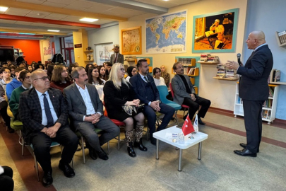 ÇANKIRILI HEMŞEHRİMİZ DR.AYHAN ÖZKAN, NEVZAT AYAZ SBL ÖĞRENCİLERİ İLE SÖYLEŞİ YAPTI