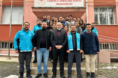 SAĞLIK PERSONELİNE "HASTANE AFET VE ACİL DURUM" EĞİTİMİ VERİLDİ