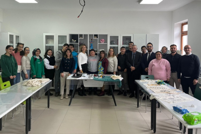 ÇANKIRI'DA ÖZEL EĞİTİM ÖĞRENCİLERİ SANATLA RENKLENDİ