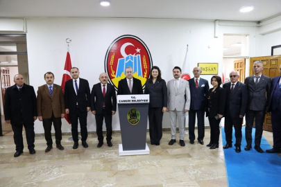 MHP TEŞKİLATINDAN BAŞKAN ESEN'E ANLAMLI ZİYARET