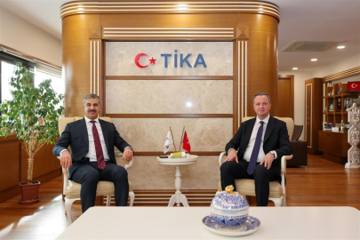 REKTÖR ÇİFTÇİ'DEN TİKA BAŞKANI DR. SERKAN KAYALAR VE TÜBİTAK BAŞKANI ORHAN AYDIN'A ZİYARET
