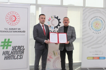 ILGAZ ÇELTİK İŞLEME TESİSİ İÇİN İMZALAR ATILDI