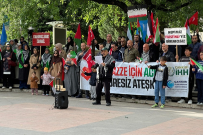 İHH 81 İLDE HAYKIRDI: "GAZZE FİLİSTİNLİLERİNDİR!"