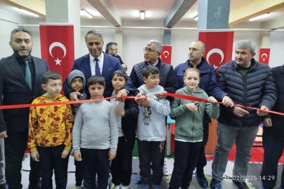 ÇERKEŞ 80. YIL CUMHURİYET İLKOKULU YENİ SPOR SALONUNA KAVUŞTU