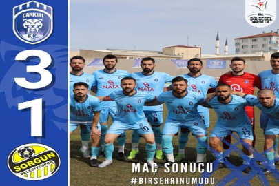 ÇANKIRI FK 3 - 1 SORGUN BELEDİYE SPOR