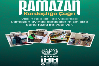 ÇANKIRI İHH 2025 RAMAZAN ÇALIŞMALARI