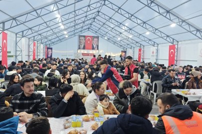 VAKIFLAR GENEL MÜDÜRLÜĞÜ'NDEN ÇANKIRI'DA HER GÜN 500 KİŞİLİK İFTAR