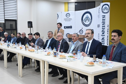 GAZİLER VE ŞEHİT AİLELERİ İFTAR SOFRASINDA REKTÖR ÇİFTÇİ'NİN MİSAFİRİ OLDULAR