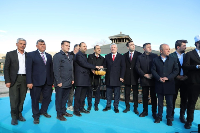 ELDİVAN GENÇLİK MERKEZİ'NİN TEMELİ TÖRENLE ATILDI