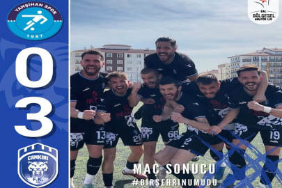 ÇANKIRI FK  3 - 0  YAHŞİHANSPOR