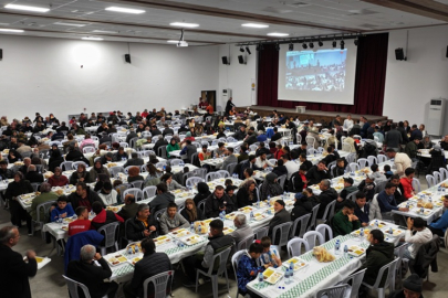 ÇERKEŞ'TE VATANDAŞLAR GELENEKSEL HALK İFTARINDA BULUŞTU