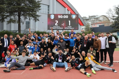 ASD EFLANİSPOR'U 2-1 YENEN ÇANKIRI FK LİGDE YENİDEN 2. SIRAYA YÜKSELDİ
