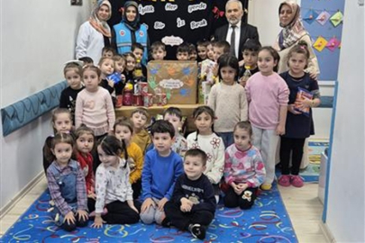 MİNİK YÜREKLERDEN ANLAMLI YARDIM