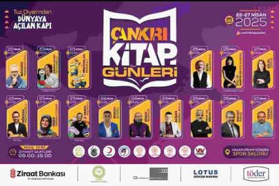 ÇANKIRI KİTAP GÜNLERİ 22 NİSAN'DA BAŞLIYOR