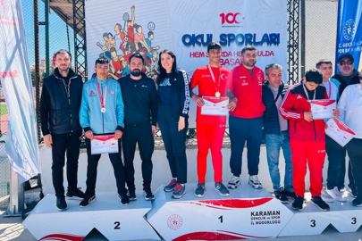 ÖZEL EĞİTİM MESLEK OKULU ÖĞRENCİLERİ ATLETİZM FİNALLERİNDEN MADALYALARLA DÖNDÜ