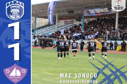 ÇANKIRI FK  1 - 1  SİNOPSPOR