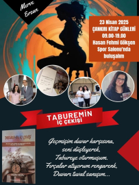 ÇANKIRILI YAZAR VE ŞAİR MERVE ERZAN'DAN KİTAP GÜNLERİ ETKİNLİĞİNE DAVET